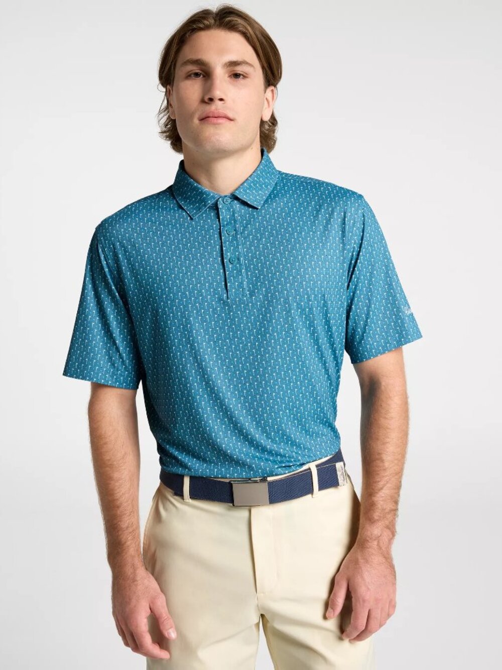 Walter Hagen Men's Performance 11 Novelty Print Golf Polo - Picture 2 of 6